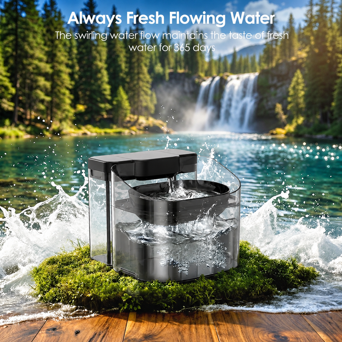 VEVO 11L Large Dog Water Fountain