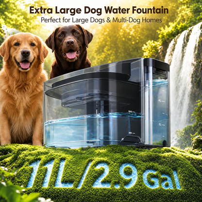 VEVO 11L Large Dog Water Fountain