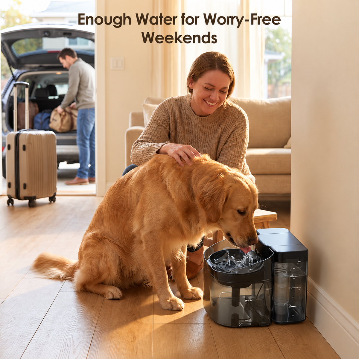 VEVO 11L Large Dog Water Fountain