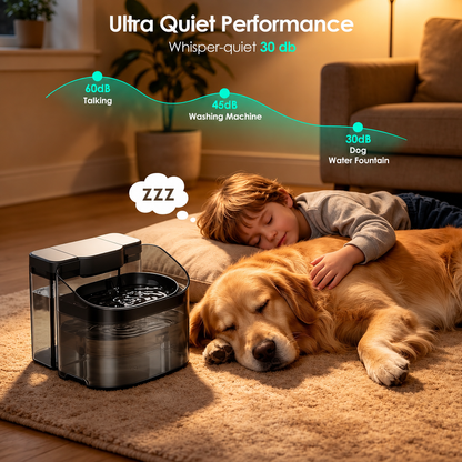 VEVO 11L Large Dog Water Fountain